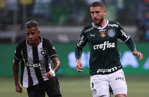 20 anos pós-calvário, Palmeiras e Botafogo se reencontram dividindo protagonismo no Brasileirão