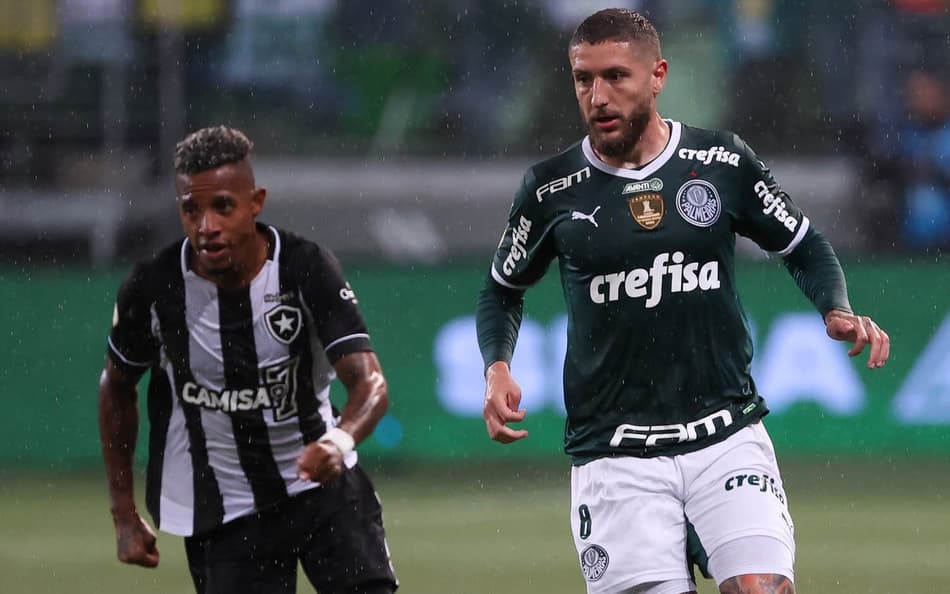 20 anos pós-calvário, Palmeiras e Botafogo se reencontram dividindo protagonismo no Brasileirão