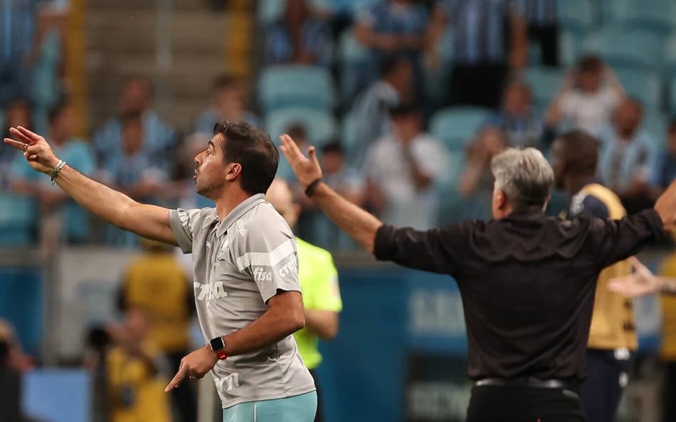 Abel Ferreira rasga elogios para Renato Gaúcho após vitória do Grêmio sobre o Palmeiras