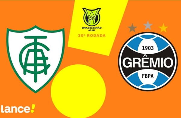 América-MG x Grêmio: onde assistir ao vivo, horário e escalações do jogo pelo Brasileirão