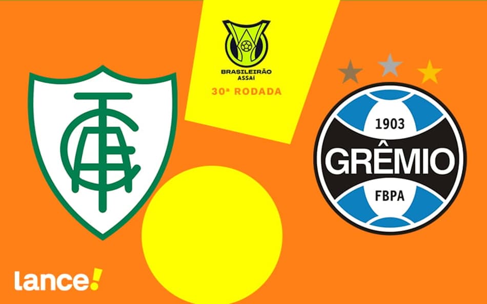 América-MG x Grêmio: onde assistir ao vivo, horário e escalações do jogo pelo Brasileirão