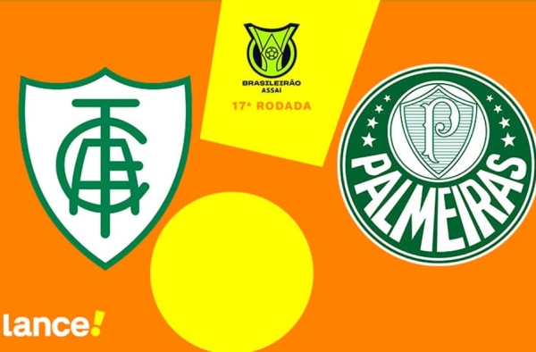 América-MG x Palmeiras: onde assistir, horário e escalações do jogo pelo Brasileirão