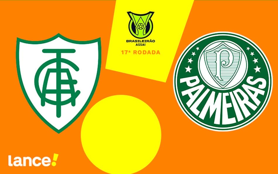 América-MG x Palmeiras: onde assistir, horário e escalações do jogo pelo Brasileirão