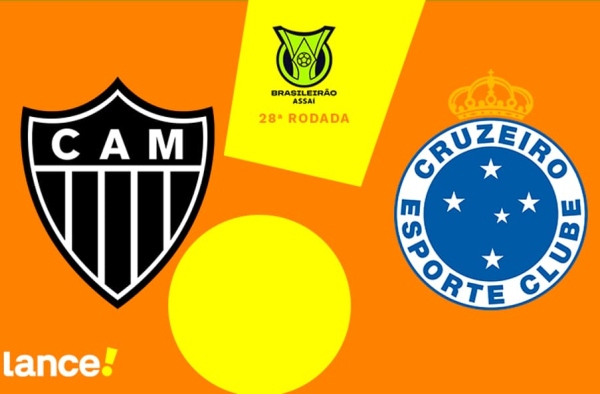 Atlético-MG x Cruzeiro: onde assistir ao vivo, escalações e horário do jogo pelo Brasileirão