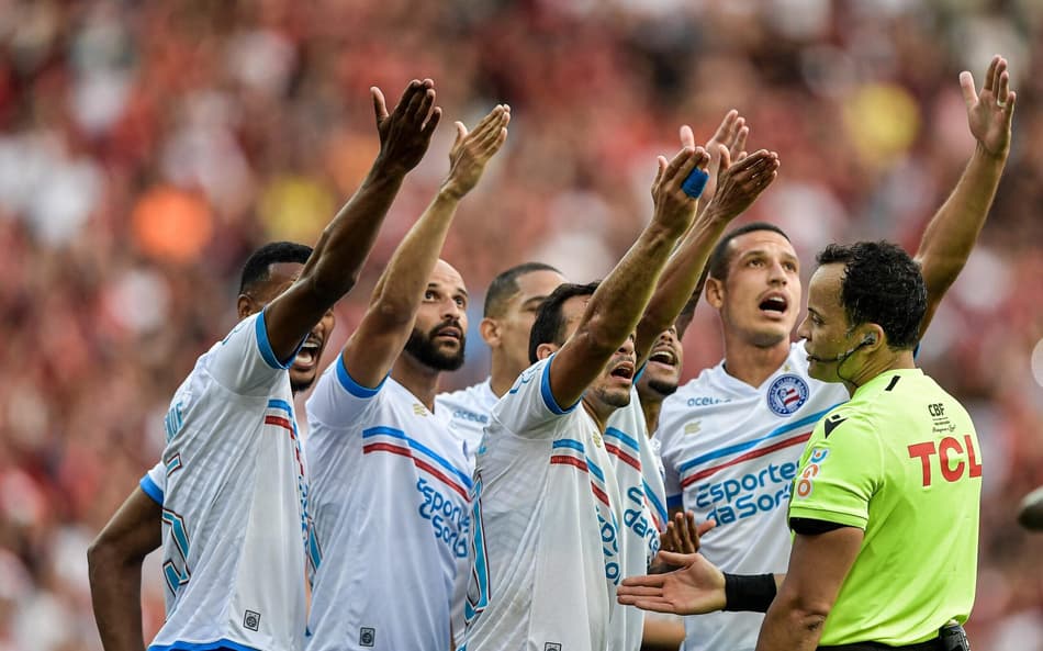 Bahia protesta na CBF sobre a arbitragem da partida contra o Flamengo