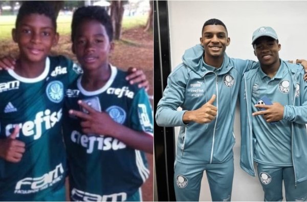 Base, Seleção e profissional: Endrick e Luis Guilherme mantêm parceria no Palmeiras desde o sub-11