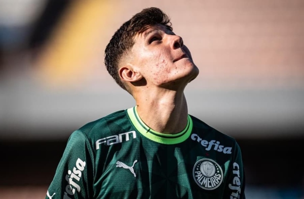 Benedetti comemora vaga do Palmeiras na final da Copa do Brasil sub-17: ‘Queremos mais’