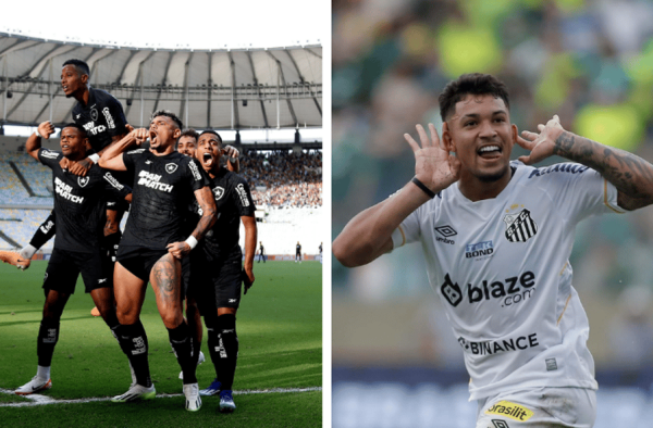 Botafogo volta a disparar rumo ao título e Santos respira na parte debaixo; veja as chances de cada time no Brasileirão