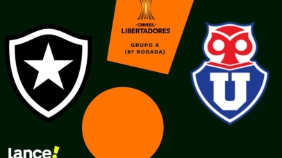 Botafogo x Universidad de Chile: onde assistir ao duelo pela Libertadores