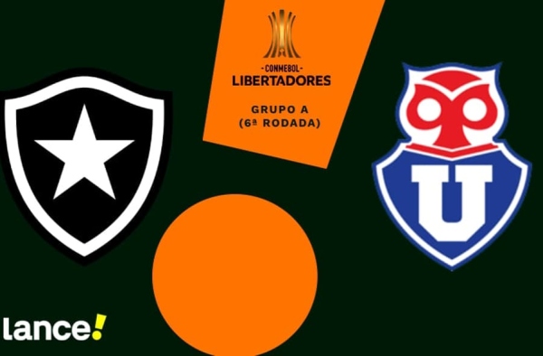 Botafogo x Universidad de Chile: onde assistir ao duelo pela Libertadores