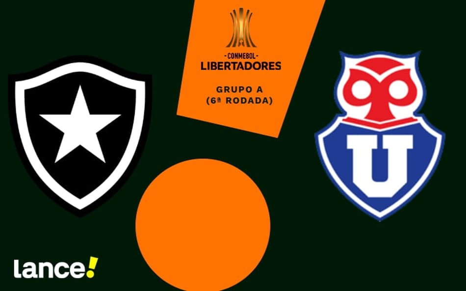 Botafogo x Universidad de Chile: onde assistir ao duelo pela Libertadores