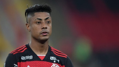 Bruno Henrique, do Flamengo, presta depoimento ao STJD em caso de apostas