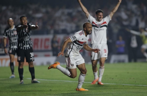CBF divulga análise do gol de Lucas Moura em São Paulo x Corinthians