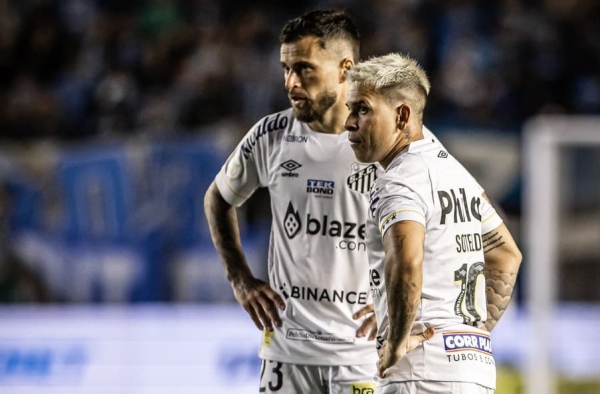 CBF nega pedido do Santos para anulação de cartões de Lucas Lima e Soteldo