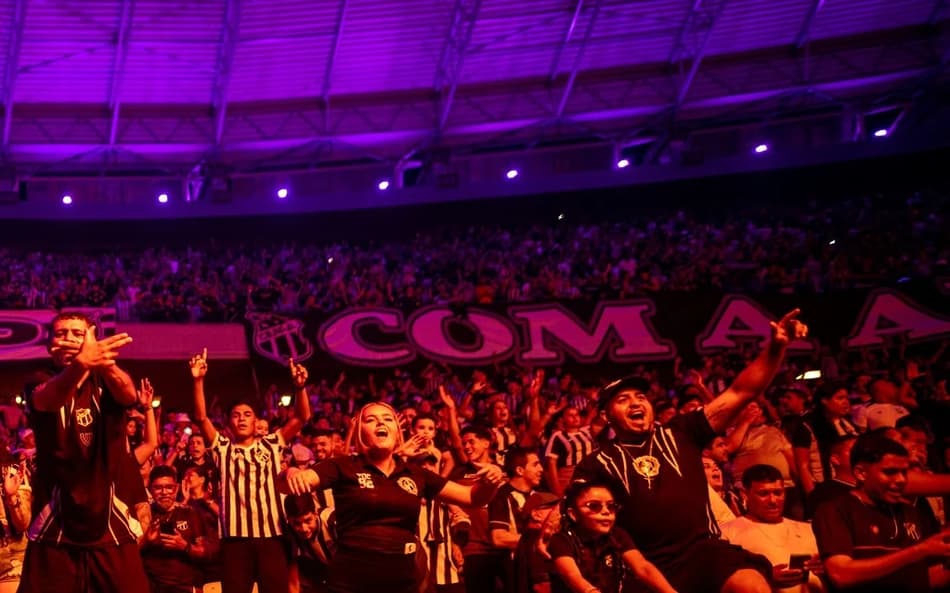 Ceará segue com venda de ingressos para receber Atlético-MG; veja