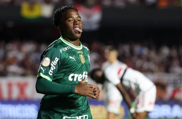 Com retorno de Endrick, Palmeiras finaliza preparação para o Choque-Rei