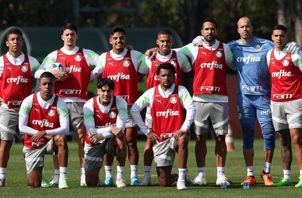 Com retorno importante, Palmeiras encerra preparação para enfrentar o Internacional; veja provável time