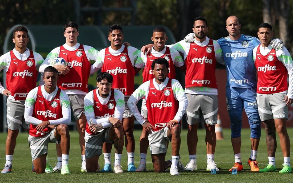 Com retorno importante, Palmeiras encerra preparação para enfrentar o Internacional; veja provável time