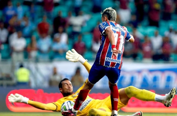 Copa do Brasil: Bahia goleia o Volta Redonda e garante uma vaga nas oitavas de final