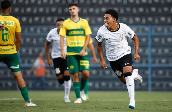 Corinthians vence o Cuiabá pelo Brasileirão Sub-20 e assume vice-liderança do grupo A