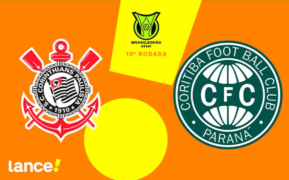 Corinthians x Coritiba: onde assistir ao vivo, horário e escalações do jogo pelo Brasileirão