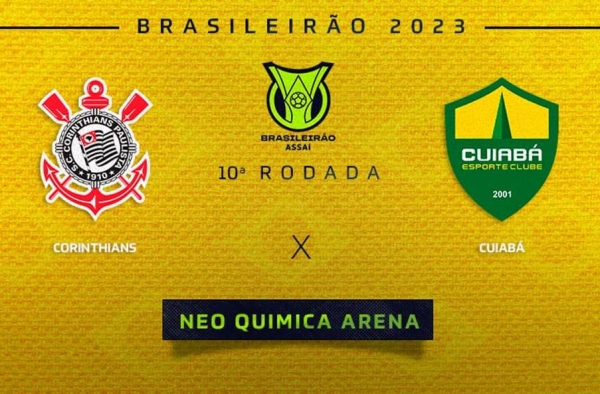 Corinthians x Cuiabá: onde assistir ao vivo, escalações e desfalques do jogo de hoje pelo Brasileirão