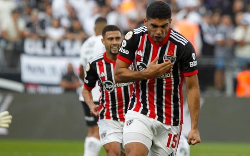Criação de gol de Michel Araujo contra o Corinthians mostra crescimento coletivo do São Paulo