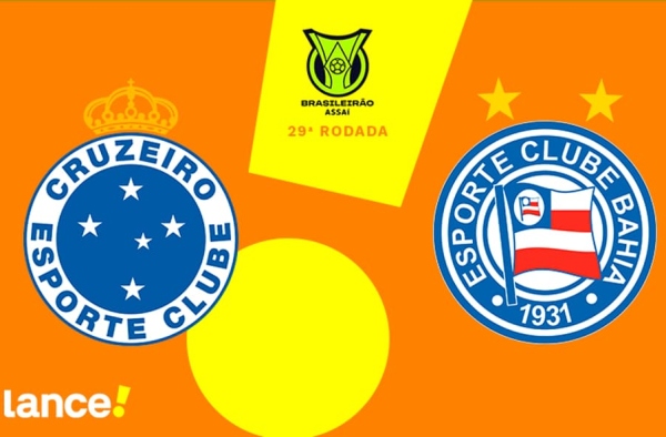 Cruzeiro x Bahia: onde assistir, horário e escalações da partida pelo Campeonato Brasileiro