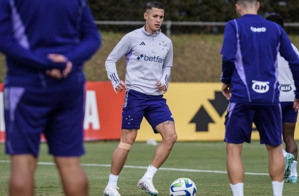 Cruzeiro: Zé Ricardo aposta em melhora no rendimeto de Mateus Vital