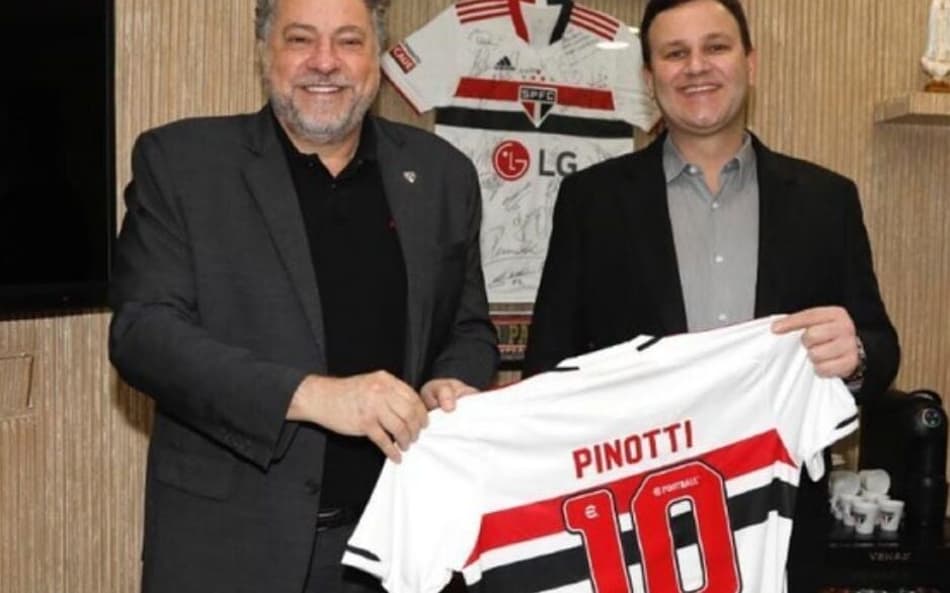 Da oposição para consultor especial da presidência: Vinícius Pinotti retorna ao São Paulo