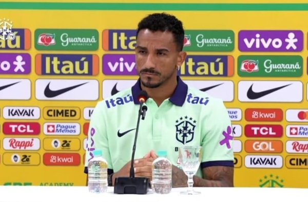 Danilo exalta Neymar e fala o que espera do trabalho de Diniz na Seleção: ‘Resgatar o orgulho do brasileiro’