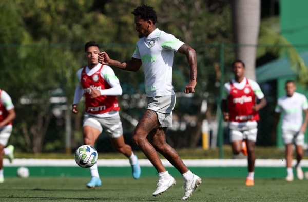 Dudu e Gabriel Menino treinam e Palmeiras deve viajar quase completo para Pereira