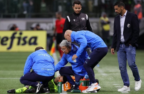 Dudu é o terceiro jogador do Palmeiras na era Abel a lesionar o joelho no Allianz Parque