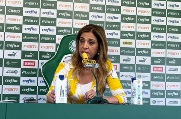 Entrevista de Leila Pereira repercute mal no Palmeiras