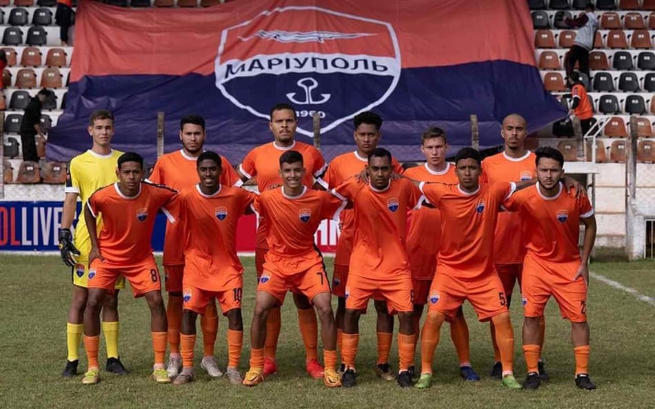 FC Mariupol, da Ucrânia, volta a entrar em campo em amistoso no Brasil
