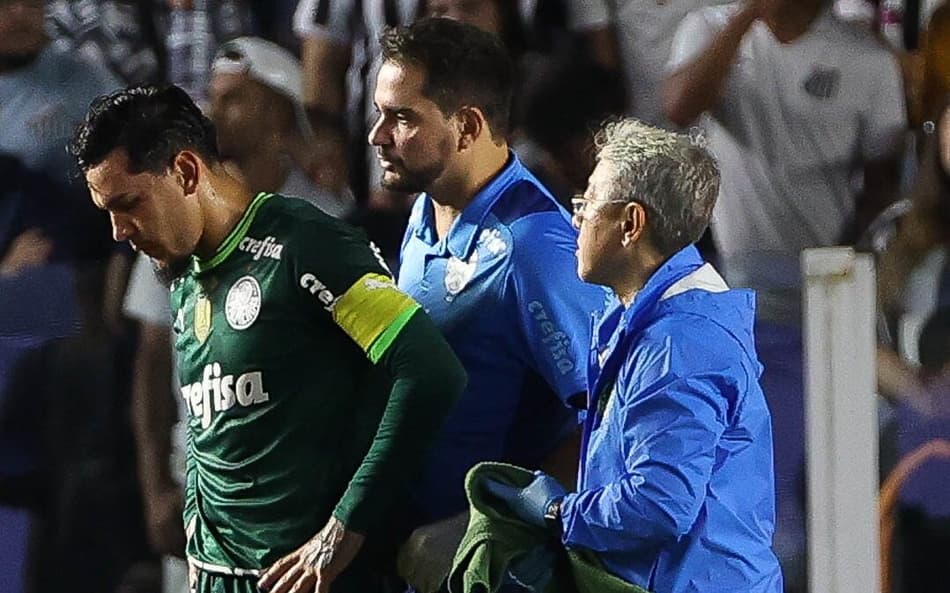 Gómez passa por avaliação no hospital, mas retorna para São Paulo com o Palmeiras
