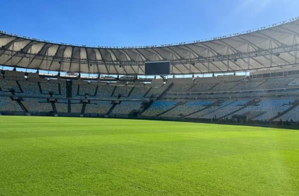 Gramado do Maracanã apresenta melhora para final da Copa do Brasil