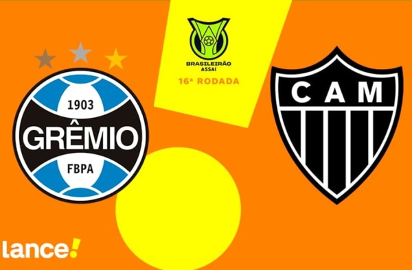 Grêmio x Atlético-MG: onde assistir ao vivo, horário e escalações do jogo de hoje pelo Brasileirão