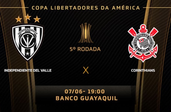 Independiente del Valle x Corinthians: onde assistir ao vivo, escalações e desfalques do jogo de hoje pela Libertadores