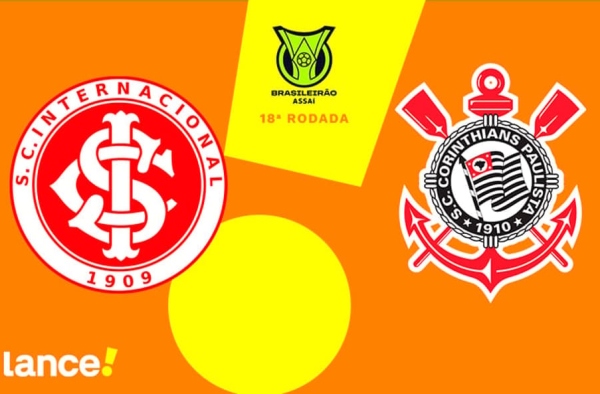 Internacional x Corinthians: onde assistir ao vivo, horário e escalações do jogo pelo Brasileirão