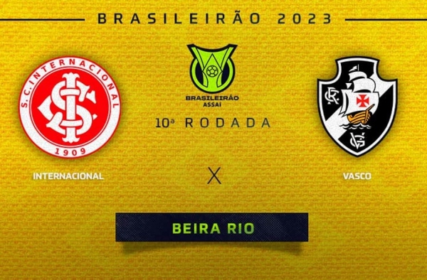 Internacional x Vasco: onde assistir ao vivo, horário e escalações do jogo de hoje pelo Brasileirão
