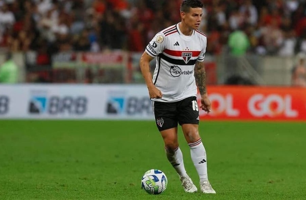 James Rodríguez completa um mês de São Paulo sem vitórias, mas com boas atuações