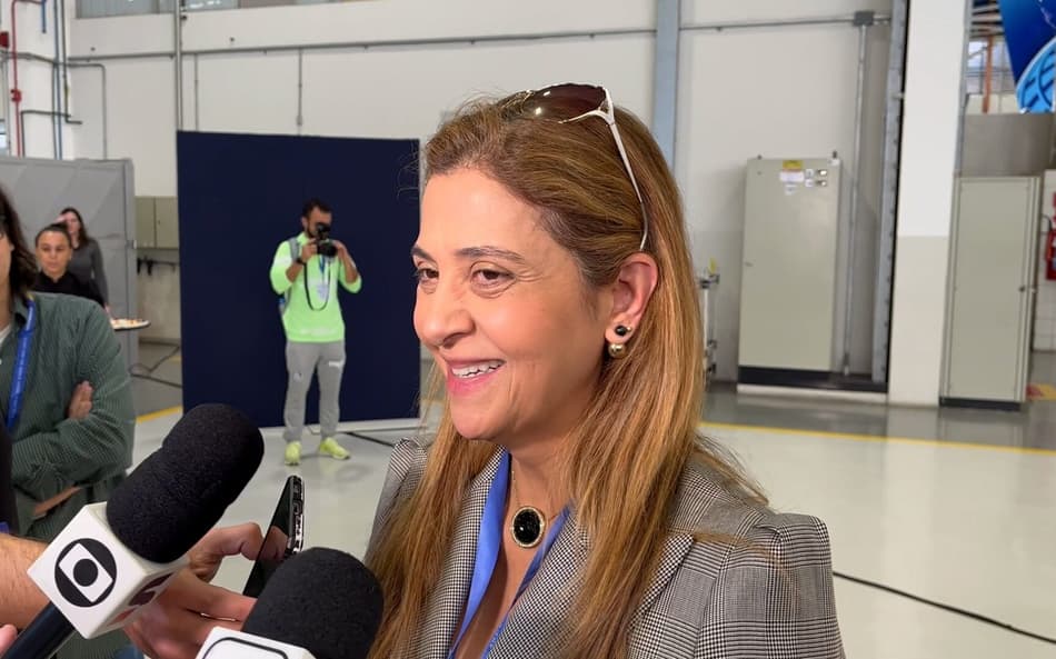 Leila abre possibilidade de reforços para o Palmeiras e tranquiliza torcida sobre saída de titulares: ‘São intocáveis’