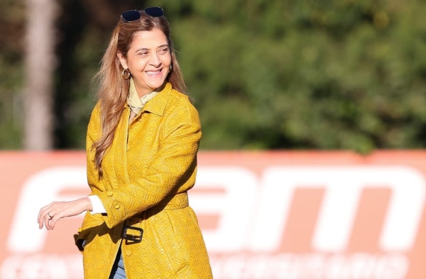Leila Pereira lança desafio que pode aumentar valor do patrocínio do Palmeiras