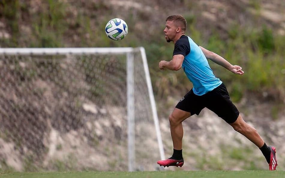 Lucas Fernandes e Matías Segovia se lesionam em treino e viram preocupação no Botafogo