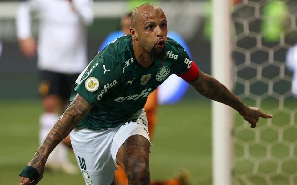 Na história do Palmeiras, Felipe Melo pode enfrentar o ex-clube pela primeira vez