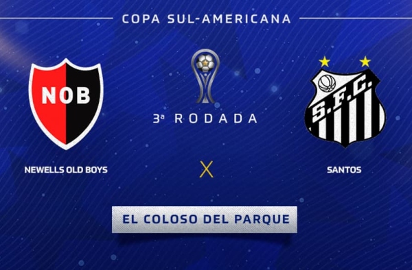 Newell’s Old Boys x Santos: onde assistir, escalações e desfalques do jogo pela Sul-Americana