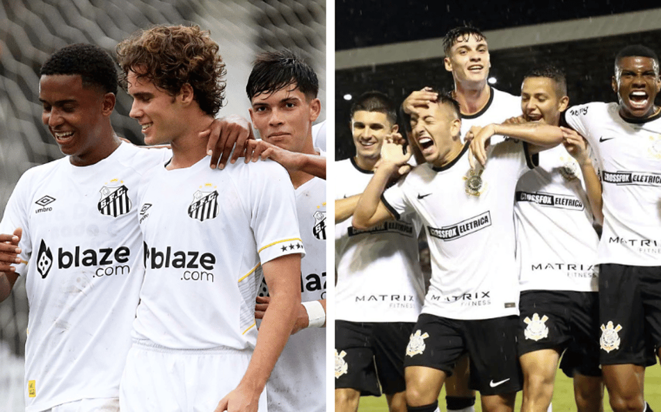 Onde assistir e horário de Santos x Corinthians pela Copa do Brasil Sub-20