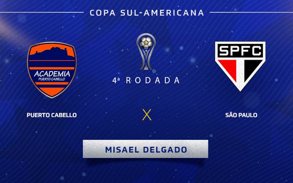 Puerto Cabello x São Paulo: onde assistir, prováveis escalações e desfalques do jogo pela Copa Sul-Americana