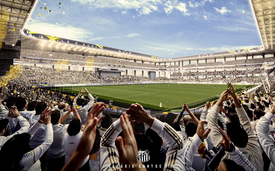 Qual vai ser a capacidade do novo estádio do Santos?